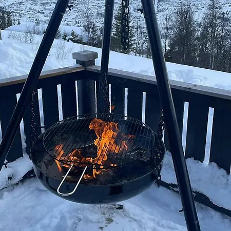 Modernized Log With Views Of The Mountains *