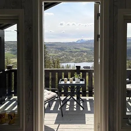 Modernized Log With Views Of The Mountains Ron
