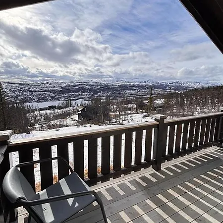 בית נופש Modernized Log With Views Of The Mountains *