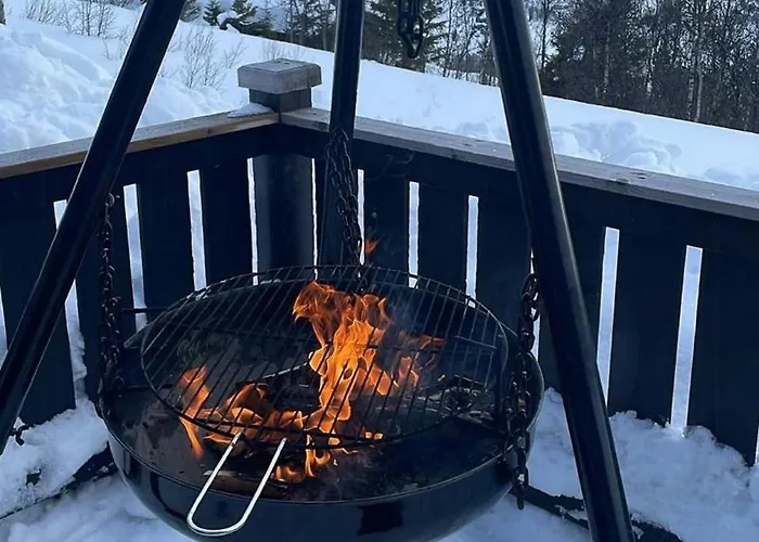 Modernized Log With Views Of The Mountains *